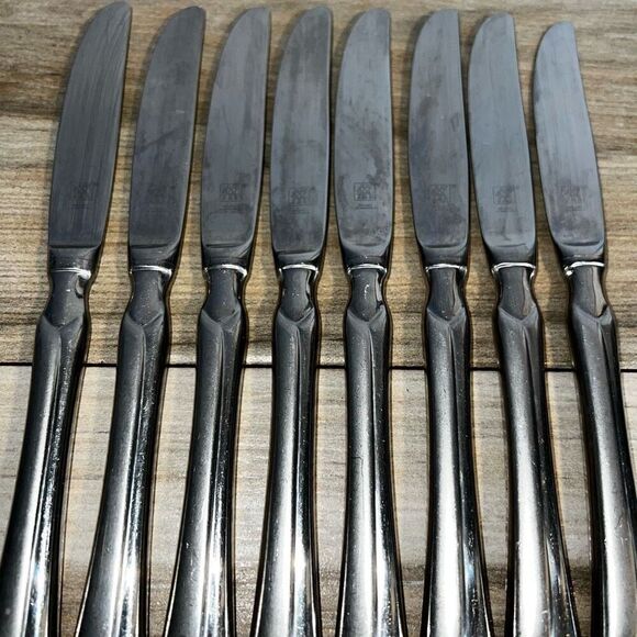 Butter Knifes Zwilling J. A. Henckels PROVENCE 18/10 Stainless Set 8 Serve Ware - Picture 3 of 6